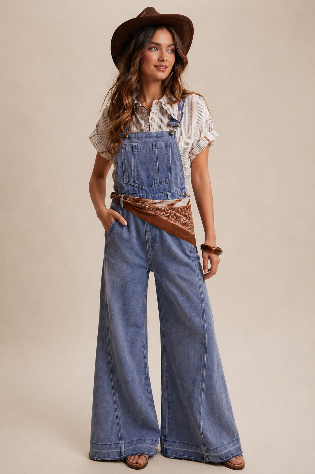 Desert Darlin' Overalls – Aurora B Boutique